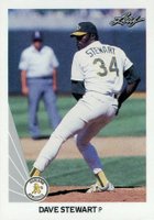 1990 Leaf #81 Dave Stewart Baseball Card