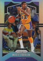 2019 Panini Prizm #25 Magic Johnson Silver Prizm Basketball Card