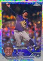 2023 Topps Chrome #106 Ezequiel Tovar Baseball Card