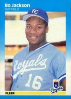 1987 Fleer #369 Bo Jackson Baseball Card
