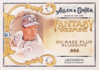 2018 Topps Allen & Ginter Fantasy Goldmine #FG-6 Bo Jackson Baseball Card