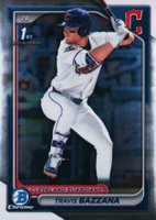 2024 Bowman Draft #BDC1 Travis Bazzana Chrome Baseball Card