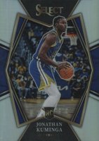 2021 Panini Select #123 Jonathan Kuminga Silver Prizm Basketball Card