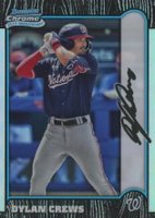 2024 Bowman Chrome 1999 Bowman Chrome 25th Anniversary #17 Dylan Crews Baseball Card