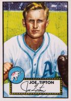 1952 Topps #134 Joe Tipton Cream back Baseball Card