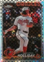 2024 Topps Chrome Update #USC200 Jackson Holliday X-Fractor Baseball Card