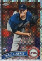 2011 Topps Chrome #195 Craig Kimbrel X-Fractor Baseball Card