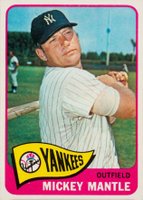 1965 Topps #350 Mickey Mantle Baseball Card