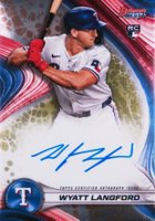 2024 Bowman's Best Best of 2024 Autographs #B24WL Wyatt Langford Baseball Card