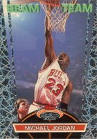 1992 Stadium Club Beam Team #1 Michael Jordan Basketball Card