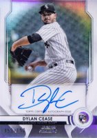 2020 Bowman Sterling Rookie Autographs #DC Dylan Cease Refractor Baseball Card