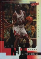 1999 Ultimate Victory MJ's World Famous  #MJ7 Michael Jordan Basketball Card