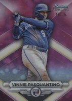 2023 Bowman Sterling #BSR36 Vinnie Pasquantino Magenta Baseball Card