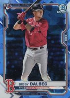 2021 Bowman Chrome Sapphire Edition #1 Bobby Dalbec Baseball Card