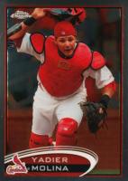 2012 Topps Chrome #97 Yadier Molina Baseball Card