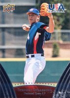 2008 Upper Deck USA Baseball #21 Stephen Strasburg Baseball Card