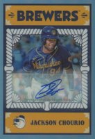 2023 Bowman Chrome Bowman Ascensions #BA13 Jackson Chourio Baseball Card