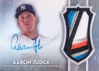 2017 Topps Dynasty Autograph Patch #AA3 Aaron Judge Baseball Card