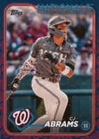 2024 Topps #37 CJ Abrams Team Color Border Baseball Card