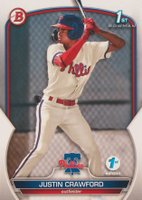 2023 Bowman 1st Edition #BPPF3 Justin Crawford Baseball Card