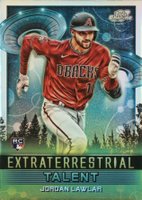 2024 Topps Chrome Cosmic Extraterrestrial Talent #ET18 Jordan Lawlar Baseball Card