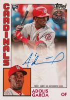 2019 Topps 1984 Topps Baseball Autographs #AG Adolis Garcia Baseball Card