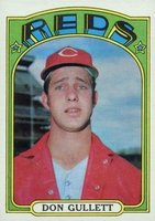 1972 Topps #157 Don Gullett Baseball Card