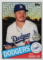 2020 Topps Silver Pack 1985 Chrome Promo #48 Gavin Lux Baseball Card