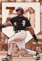 1996 Donruss Round Trippers #9 Frank Thomas Promo Baseball Card