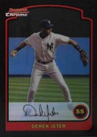 2003 Bowman Chrome #2 Derek Jeter Refractor Baseball Card