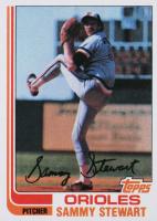 1982 Topps #679 Sammy Stewart Baseball Card