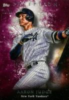 2018 Topps Inception #1 Aaron Judge Magenta Baseball Card