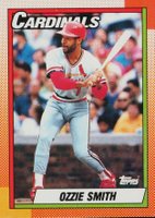 1990 Topps #590 Ozzie Smith Baseball Card