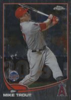 2013 Topps Chrome Update #MB-9 Mike Trout Baseball Card