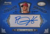 2012 Bowman Sterling Showcase Autographs #SAS-BH Bryce Harper Baseball Card