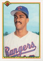 1990 Bowman #492 Juan Gonzalez Baseball Card