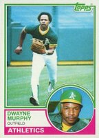 1983 Topps #598 Dwayne Murphy Baseball Card