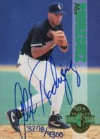 1993 Classic 4 Sport # Alex Rodriguez (4300) Autograph Baseball Card