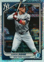 2024 Bowman Chrome Mega Box #80 Aaron Judge Baseball Card