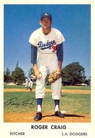 1961 Bell Brand Dodgers #38 Roger Craig Baseball Card