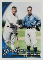 2010 Topps #637 Babe Ruth/Lou Gehrig Baseball Card