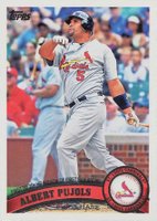 2011 Topps #547 Albert Pujols Baseball Card