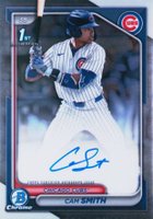2024 Bowman Draft Chrome Prospect Autographs #CPACS Cam Smith Baseball Card