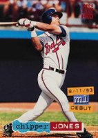 1994 Stadium Club #638 Chipper Jones Baseball Card