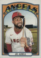 2021 Topps Heritage #188 Jo Adell In Action Baseball Card