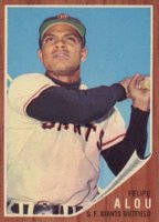1962 Topps #133 Felipe Alou Baseball Card