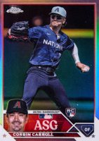 2023 Topps Chrome Update 2023 All-Star Game #34 Corbin Carroll Baseball Card