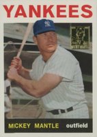 1996 Topps Mantle Reprint #14 1964 Topps Reprint Baseball Card