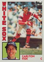 1984 Topps #560 Carlton Fisk Baseball Card