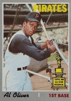 1970 Topps #166 Al Oliver Baseball Card